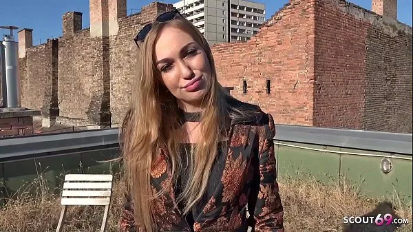 Varmt GERMAN SCOUT - Fashion Teen Model Liza Talk to Anal for Cash frisk rør