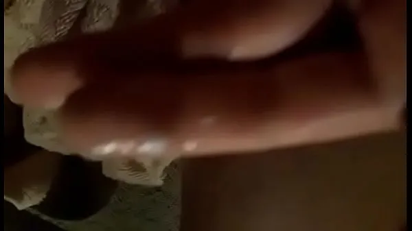 Ống nóng Cum on fingers tươi