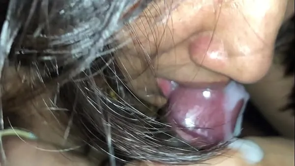 Hot Sexiest Indian Lady Closeup Cock Sucking with Sperm in Mouth fresh Tube