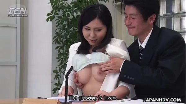 Japanese lady, Miyuki Ojima got fingered, uncensored Tiub segar panas