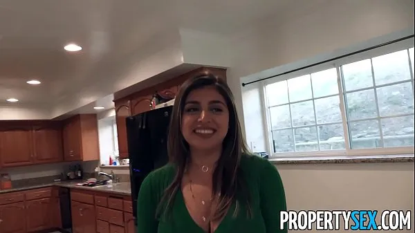 PropertySex Horny wife with big tits cheats on her husband with real estate agent أنبوب جديد ساخن