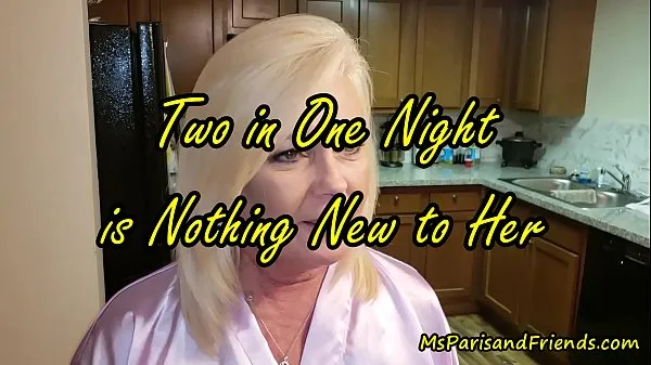 Hot Two in One Night is Nothing New to Her fresh Tube