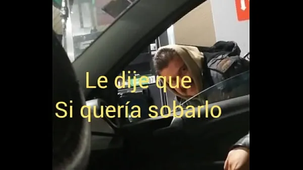 Showing his ass at the gas station cuckold records أنبوب جديد ساخن