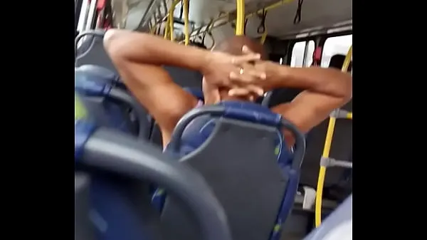 گرم Novinho se exibindo em ônibus do Rj تازہ ٹیوب