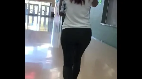 Hot Thicc candid teacher walking around school fresh Tube