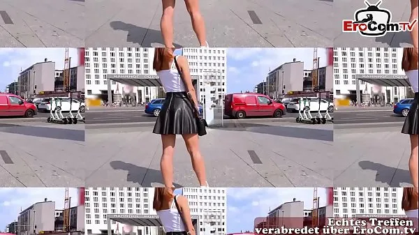 Hot young 18yo au pair tourist teen public pick up from german guy in berlin over EroCom Date public pick up and bareback fuck fresh Tube