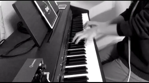 Varmt Japanese Fuckin Piano Play frisk rør
