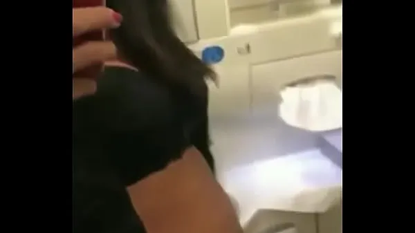 Forró Brunette shemale jerking off in the bathroom friss cső