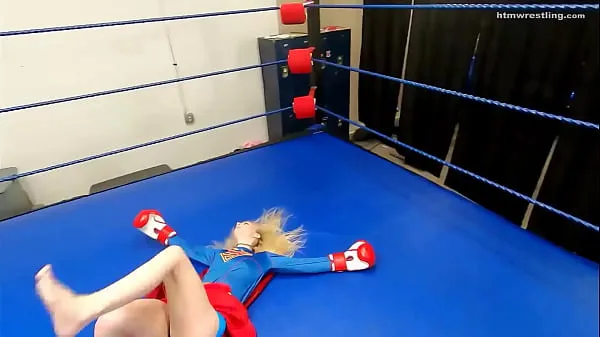 Superheroine Boxing Ryona Tiub segar panas