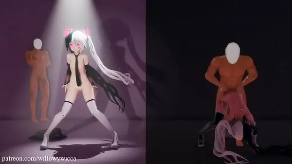 Forró Front and back lovers-Hatsune Miku friss cső