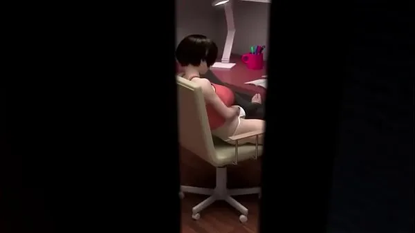 ร้อนแรง 3D Hentai | Sister caught masturbating and fucked หลอดสด