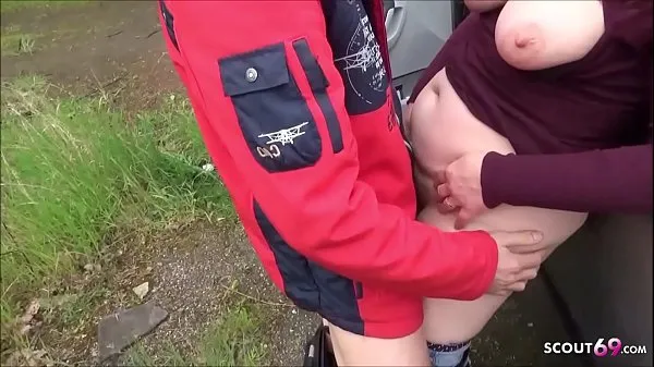 Forró Ugly German Mature Street Outdoor Fuck by Young Guy friss cső