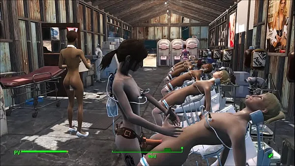热的 Fallout 4 Milker 新鲜的管