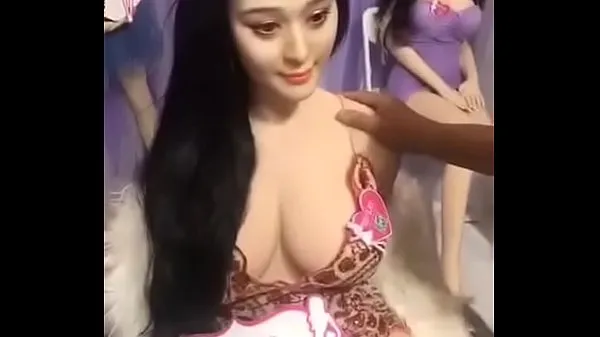 Vroča chinese erotic doll sveža cev