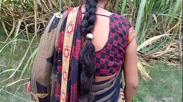 Tabung segar Indian desi Village outdoor fuck with boyfriend panas