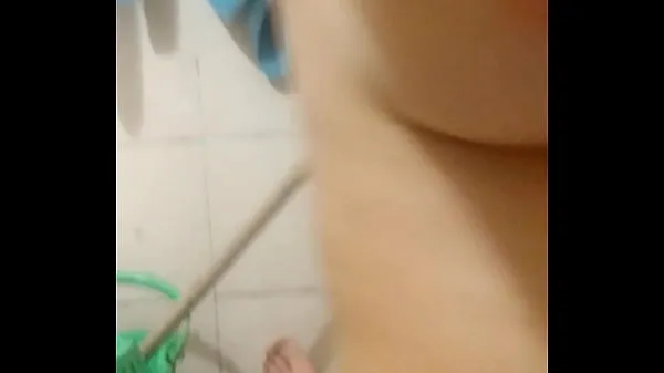 Argentinian girl fucks me in the bathroom (pov Tiub segar panas