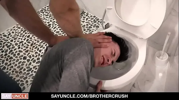 Hot Horny twink teen Stepbrothers take break from work to fuck each other bareback fresh Tube