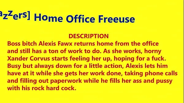 Tabung segar brazzers] Home Office Freeuse - Xander Corvus, Alexis Fawx - November 27. 2020 panas