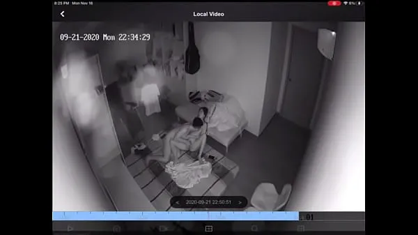 Gorąca put the camera in the hacked bedroom świeża tuba