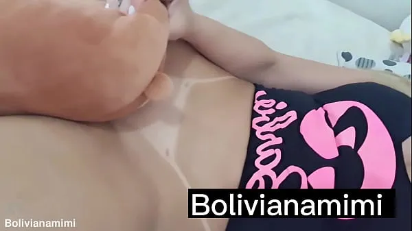Hete My teddy bear bite my ass then he apologize licking my pussy till squirt.... wanna see the full video? bolivianamimi verse buis