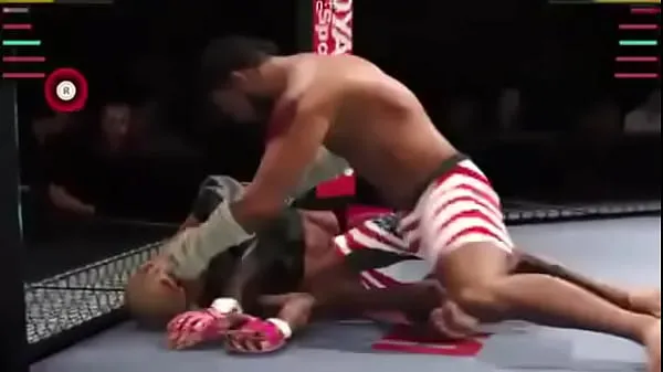 Hete UFC 4: Slut gets Beat up verse buis