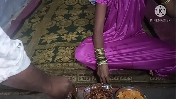 Indian Village Couple Homemade Romantic hard Sex Tiub segar panas