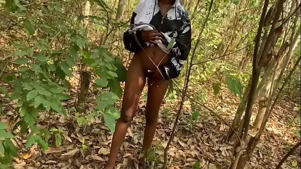 Hot Nigeria Black Teen Seduced And Fuck A Forest Guard (Outdoor Sex fresh Tube