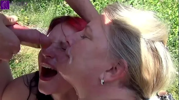 Hot A teeniel and a milf were splashed and pissing on in public! Chapter 2 fresh Tube