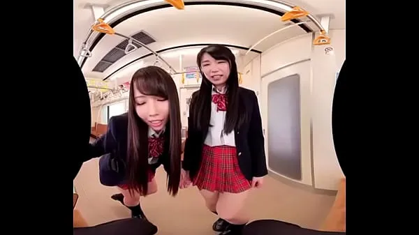 ร้อนแรง Japanese Joi on train หลอดสด