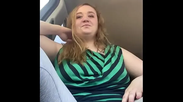 Hot Beautiful Natural Chubby Blonde starts in car and gets Fucked like crazy at home fresh Tube