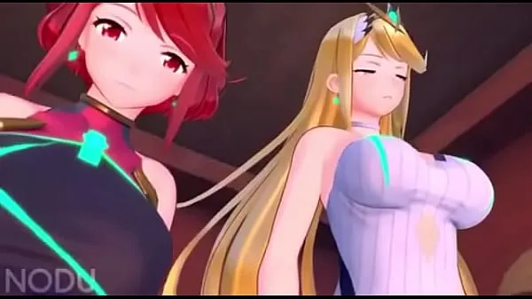 Quente This is how they got into smash Pyra and Mythra tubo fresco