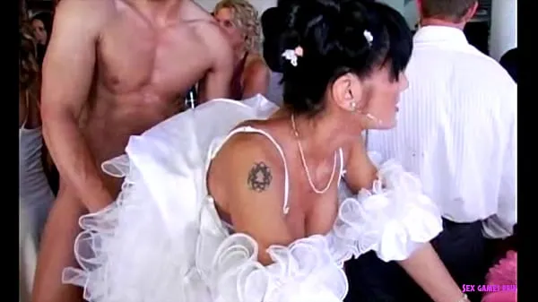 Varmt Czech wedding group sex frisk rør