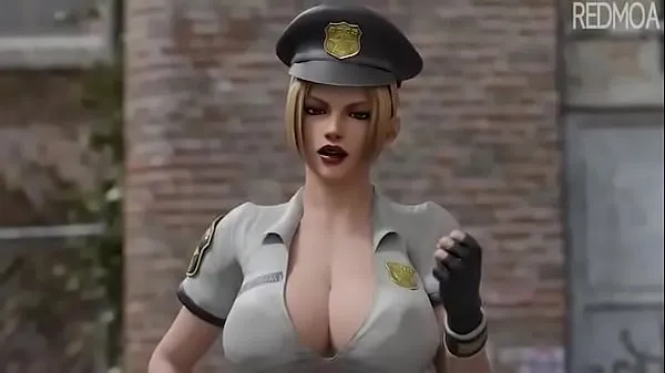 Varmt female cop want my cock 3d animation frisk rør