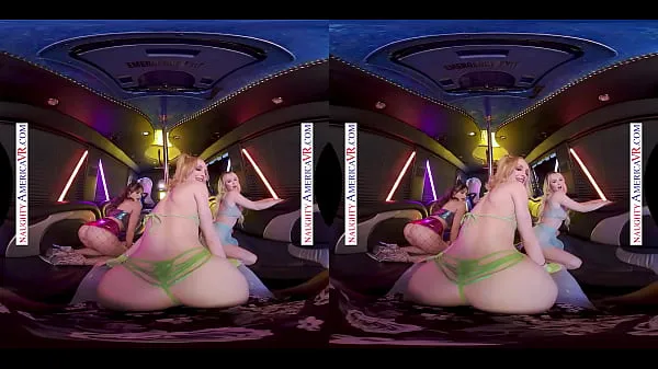 گرم Naughty America - Hot babes enjoy an after party foursome تازہ ٹیوب