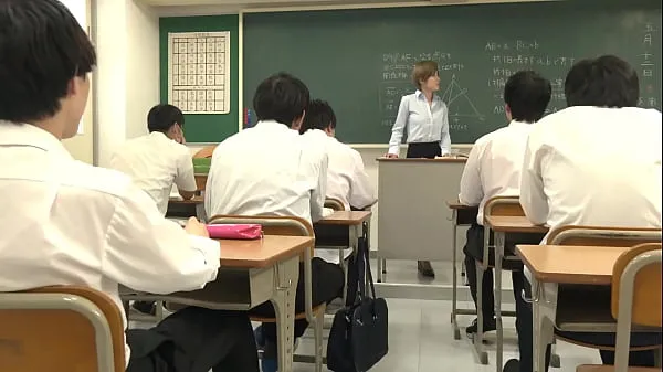 گرم A Married Woman Teacher Who Gets Wet 10 Times In A Cum Class That Can Not Make A Voice Mio Kimishima تازہ ٹیوب