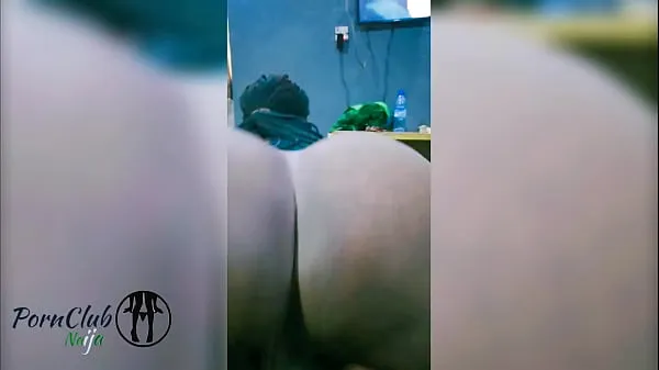 Varmt Nigerian Big Ass Reverse Cow Girl frisk rør