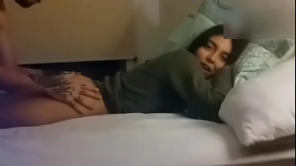 Hot BLOWJOB UNDER THE SHEETS - TEEN ANAL DOGGYSTYLE SEX fresh Tube