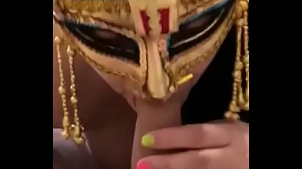 Hot Masked blowjob until he cums in her mouth fresh Tube