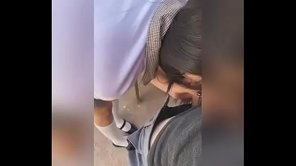 Gorąca Latina Student Girl SUCKING Dick and FUCKING in the College! Real Sex świeża tuba