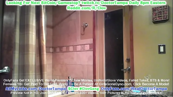 Vroča CLOV Part 9/22 - Destiny Cruz Showers & Chats Before Exam With Doctor Tampa While Quarantined During Covid Pandemic 2020 sveža cev