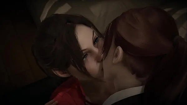 Varmt Resident Evil Double Futa - Claire Redfield (Remake) and Claire (Revelations 2) Sex Crossover frisk rør