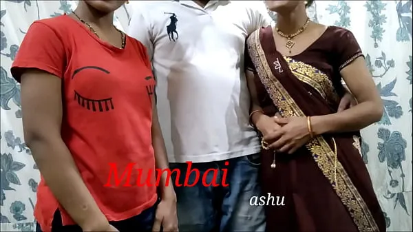 Forró Mumbai fucks Ashu and his sister-in-law together. Clear Hindi Audio friss cső