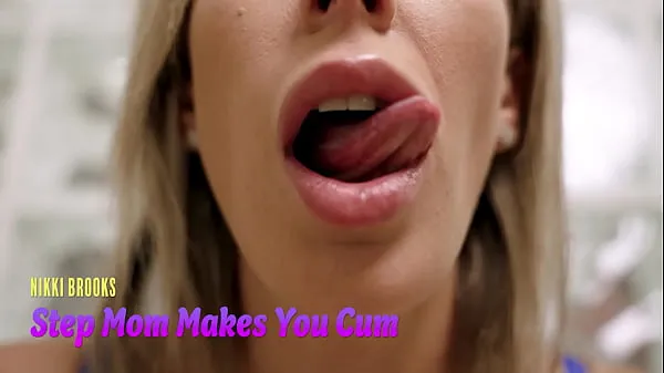 Gorąca Step Mom Makes You Cum with Just her Mouth - Nikki Brooks - ASMR świeża tuba