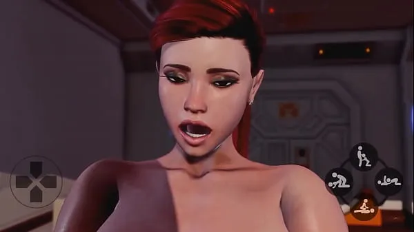 Chaud Redhead Shemale baise une transsexuelle chaude - Dessin animé 3D Futanari animé, Anal Creampie Porno Tube frais