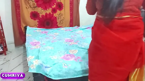 Varmt Bhabi with Saree Red Hot Neighbours Wife frisk rør