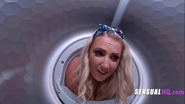 Hot StepMom Lets Me Freeuse Her While Stuck In Dryer fresh Tube