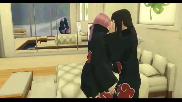 Vroča Naruto Hentai Episode 6 Sakura and Konan manage to have a threesome and end up fucking with their two friends as they like milk a lot sveža cev