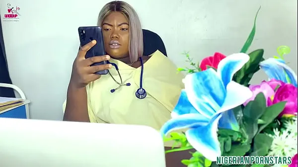 Hot Lazy Nurse Enjoy Nigerian Big Black Dick fresh Tube