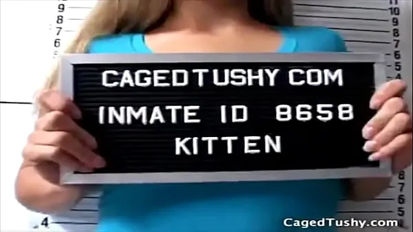 Ζεστό Caged Tushy: Cavity Search | Kitten φρέσκο ​​σωλήνα
