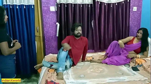Indian bengali aunty sex business at home! Best indian sex with dirty audio Tiub segar panas